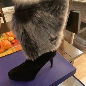 Platform winter boots 4 inch with 1 inch platform
